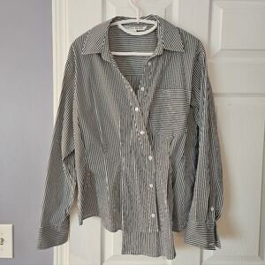 Veronica Beard Size 14 Asymetrical Shirt